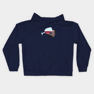 WINE WOMAN Kids Hoodie